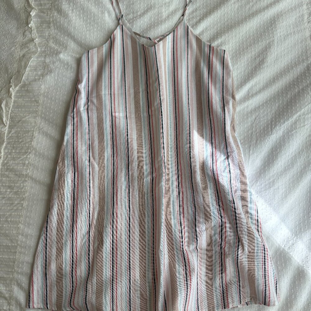 Altar'd State Striped Linen Dress
